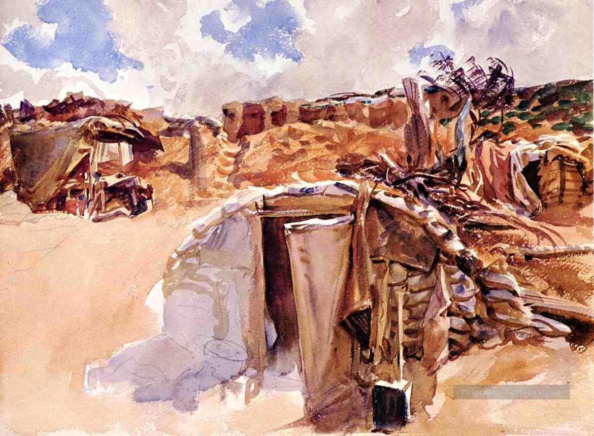 Pirogue John Singer Sargent Peintures à l'huile